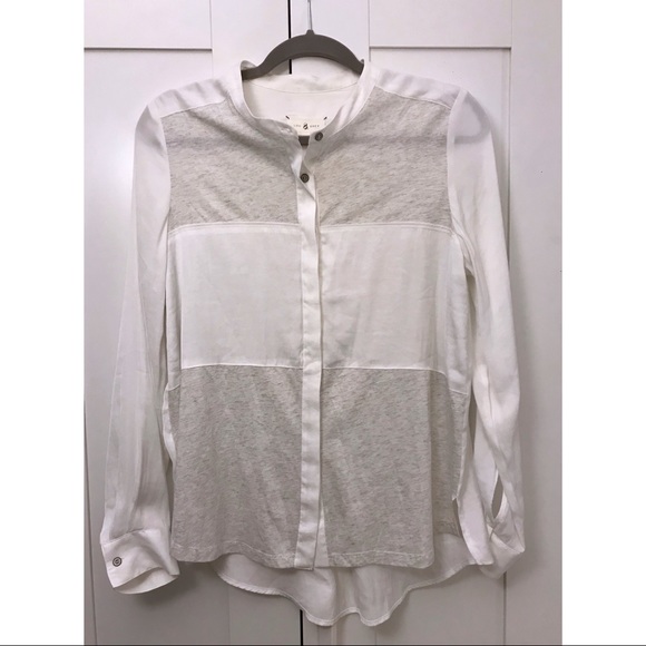 NEW Lou & Grey Panelist Color Block Shirt - Picture 2 of 4